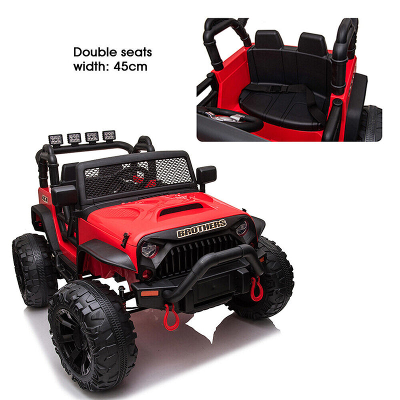 JEEP Double Drive Children's Ride-On Car with 40W*2 Motor and 12V7AH*1 Battery