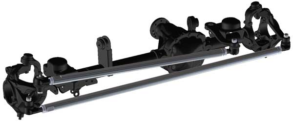 JEEP JK 1 TON 7075 ALUMINUM STEERING FLIP KIT