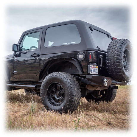 Jeep JK 2‑Door Fastback 2‑Piece Hard Top | 2007–2018
