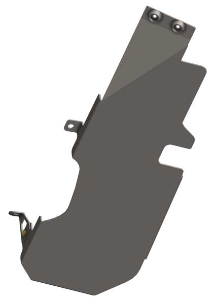 Jeep Wrangler JK 2Door Fuel Tank Skid Plate Kit
