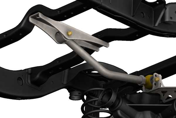 Jeep JK 3 Link Rear Frame Upper Control Arm Mount