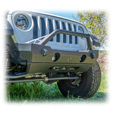 Jeep JK/JL/JT Front Bumper with Welded-On Bull Bar & Skid Plate | 2007–2025 Turn Offroad