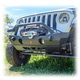 Jeep JK/JL/JT Front Bumper with Welded-On Bull Bar & Skid Plate | 2007–2025 Turn Offroad
