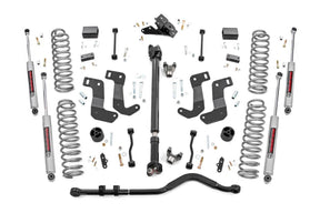 3.5 Inch Lift Kit | C/A Drop | FR D/S | Jeep Wrangler Unlimited Rubicon (18-23)
