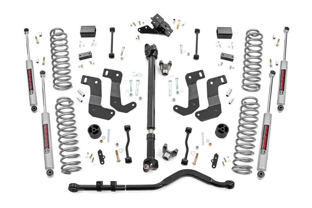 3.5 Inch Lift Kit | C/A Drop | FR D/S | Jeep Wrangler Unlimited Rubicon (18-23)