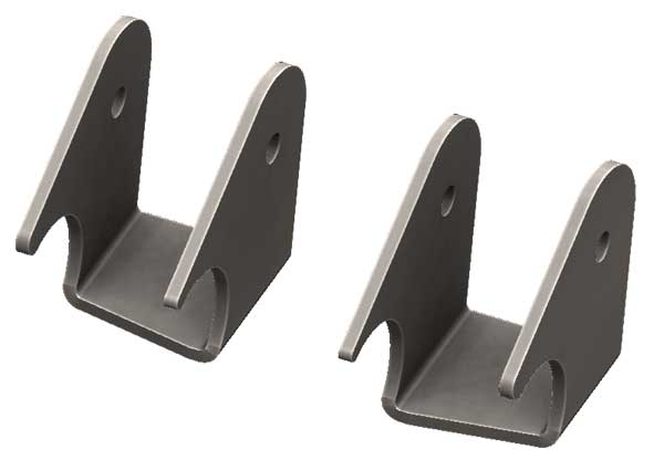 Jeep TJ, LJ OEM Rear Lower Control Arm Mounts
