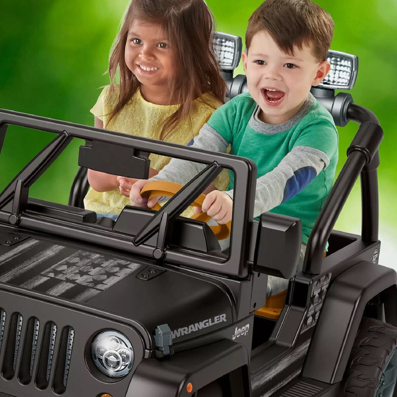 Jeep Wrangler 12-Volt Ride-On: The Ultimate Adventure Vehicle for Kids