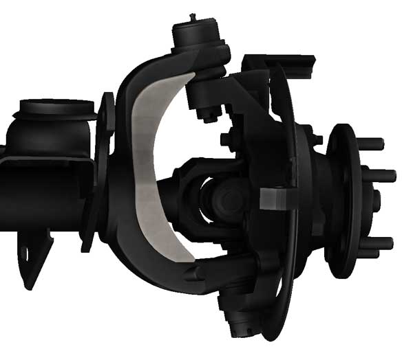 Jeep Dana 30 and Dana 44 Inner C Gussets TJ, LJ, XJ, MJ, and ZJ