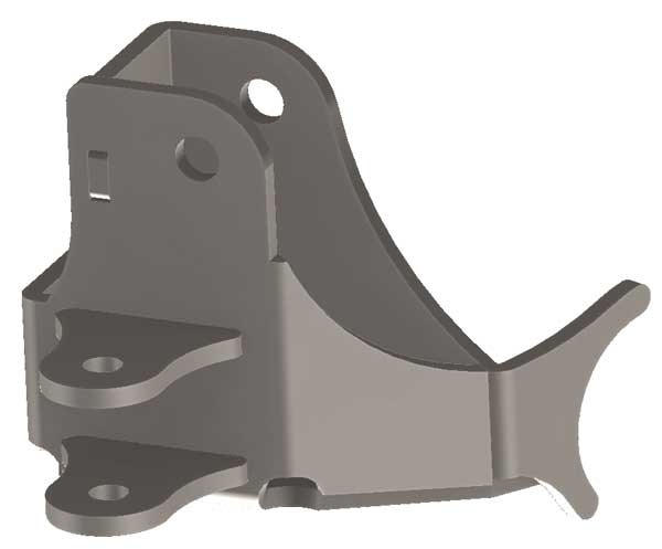 Jeep JK Front Axle OTK Track Bar Bracket
