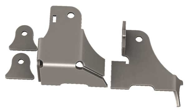 Jeep JK Front Axle OTK Track Bar Bracket