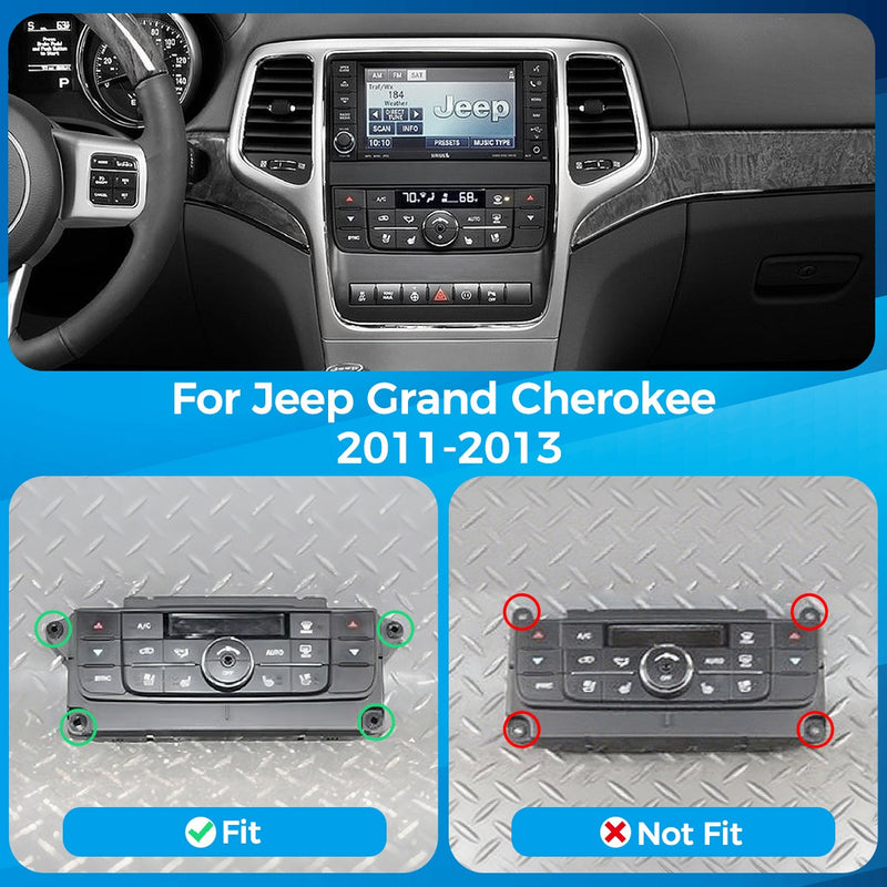 VISION 9” Custom-Fit Car Stereo for Jeep Grand Cherokee 2011-2013