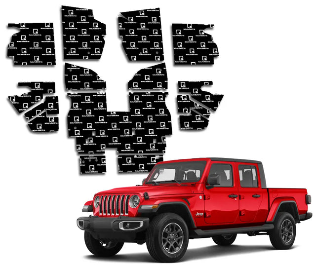 SoundSkins Pro Jeep Gladiator Noise Reduction Kit – 2020+ Vehicle Specific Sound Deadening Kit SoundSkins Global