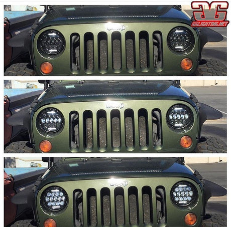 Round Plug & Play Headlight Replacement GGLighting
