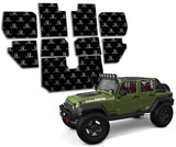 SoundSkins | 2007-2018 Jeep Wrangler JK Sound Deadening Vehicle Specific Kit | SSK-WJK | 3 Layers (Acoustic Foam, Foil, Rubber Butyl), 37 sq ft SoundSkins Global
