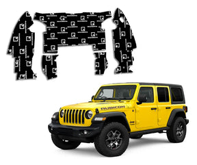 SoundSkins | 2018+ Jeep Wrangler JL Trunk Sound Deadening Vehicle Specific Kit | SSK-WJLTRUNK | 3 Layers (Acoustic Foam, Foil, Rubber Butyl), 30 sq ft SoundSkins Global
