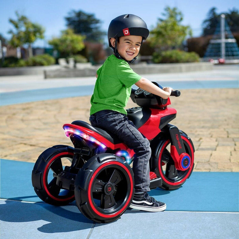 Jetson 6V Trooper Electric Ride-On with Foot Pedal Acceleration, 4 MPH, Black & Red - Brand New