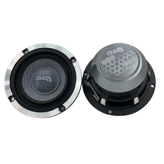 Down4Sound JFX35 3.5" 100W RMS Coaxial Speakers (Pair) Down4Sound