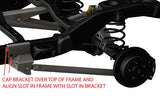 Jeep JK 3 Link Rear Frame Lower Control Arm Mounts