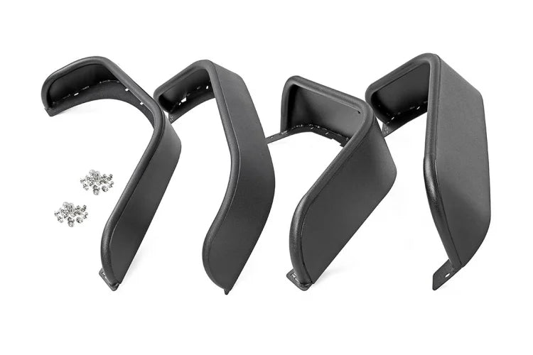 Rough Country Flat Fender Flare Steel | Jeep Wrangler JK (2007-2018)