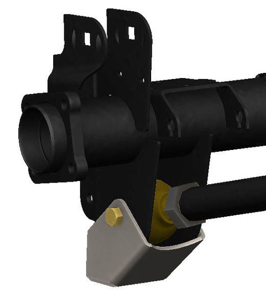 JK Rear Axle Lower Control Arm Skidplates