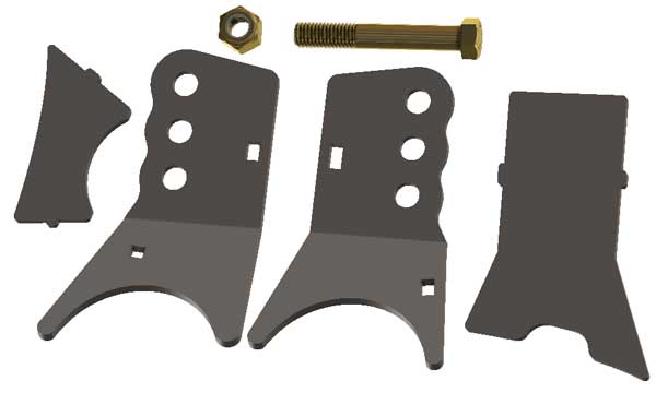 Jeep JK Superduty Dana 60 Front Axle Upper 3 Link Tower