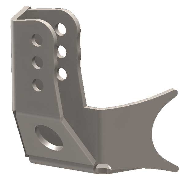 Jeep Wrangler JK Lifted Rear Axle Track Bar Bracket