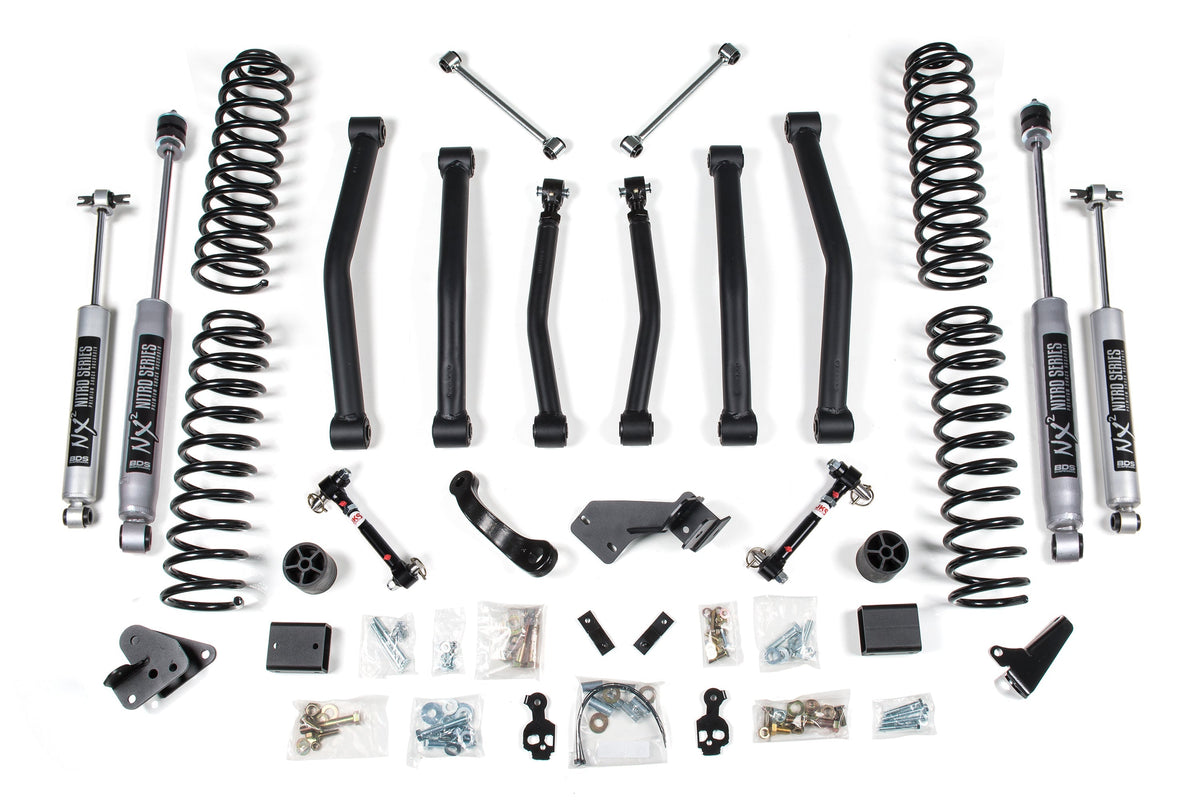 4 Inch Lift Kit | Jeep Wrangler JK (07-11) 2-Door BDS Suspension