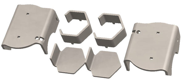 JL-JT Front Axle Coil Spring Brackets