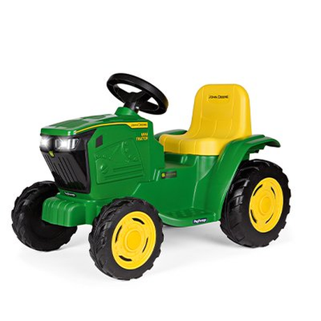 John Deere-Inspired 6V Mini Tractor Ride-on Toy for Kids - Hours of Fun!