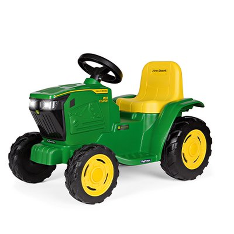 John Deere-Inspired 6V Mini Tractor Ride-on Toy for Kids - Hours of Fun!