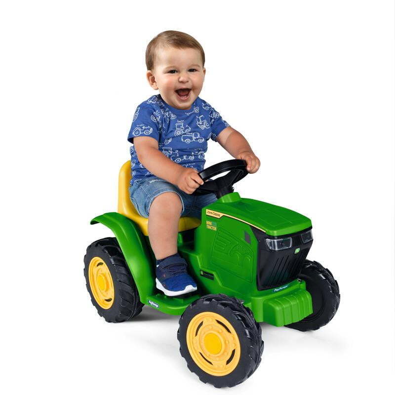 John Deere-Inspired 6V Mini Tractor Ride-on Toy for Kids - Hours of Fun!