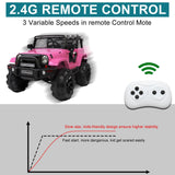 JOYMOR 12V Kids Ride on Truck with Remote Control, Spring Suspension, Music, and Horn