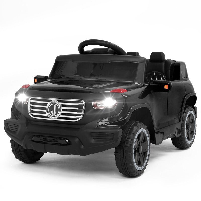 JOYMOR 6V Electric Ride-On Truck for Kids with Remote Control, Music, LED Lights, and Horn