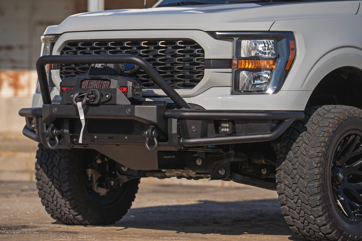Rough Country Front Tubular Bumper for 2021-2023 Ford F-150