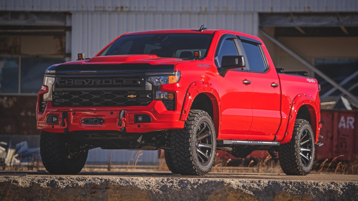 Rough Country AC2 LED Running Boards for Chevy/GMC Crew Cab