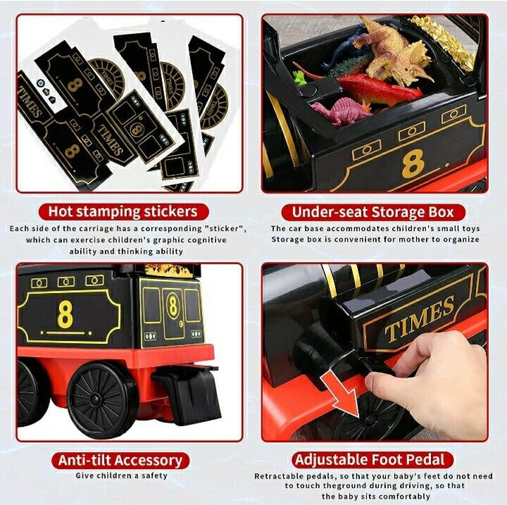 Juego de Tren Eléctrico con Pista para Niños Pequeños: ¡Tu Hijo Podrá Pasear como un Verdadero Maquinista!