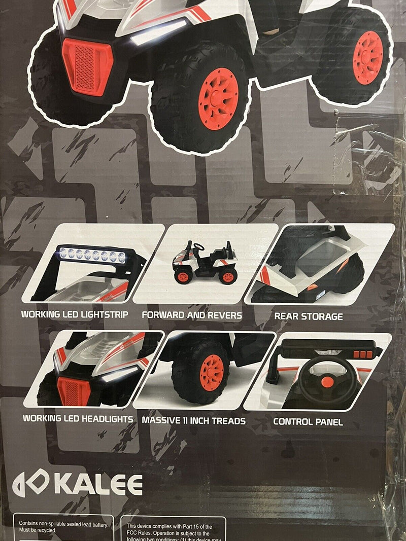 Kalee 6V Trail Warrior UTV Electric Ride-On Vehicle for Kids
