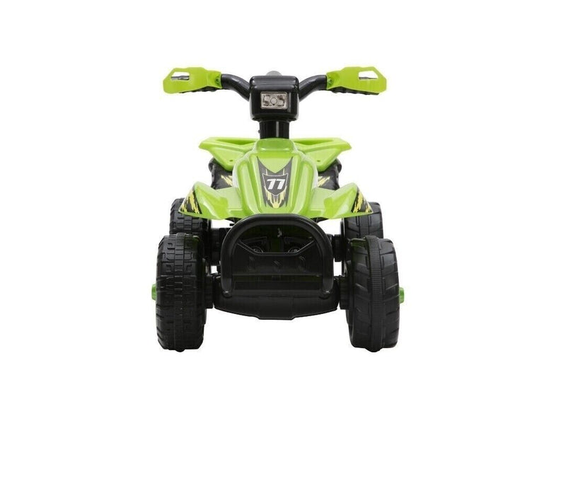 Kalee Adventure ATV 6V Unisex Ride On for Kids Ages 2-5 in Green and Black