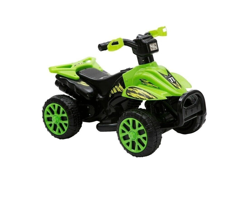 Kalee Adventure ATV 6V Unisex Ride On for Kids Ages 2-5 in Green and Black