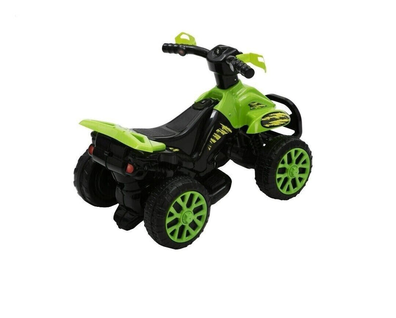 Kalee Adventure ATV 6V Unisex Ride On for Kids Ages 2-5 in Green and Black