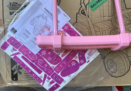 Kid Motorz 12V Surfer Girl 4x4 Ride-On - Pink, Brand New in Distressed Box