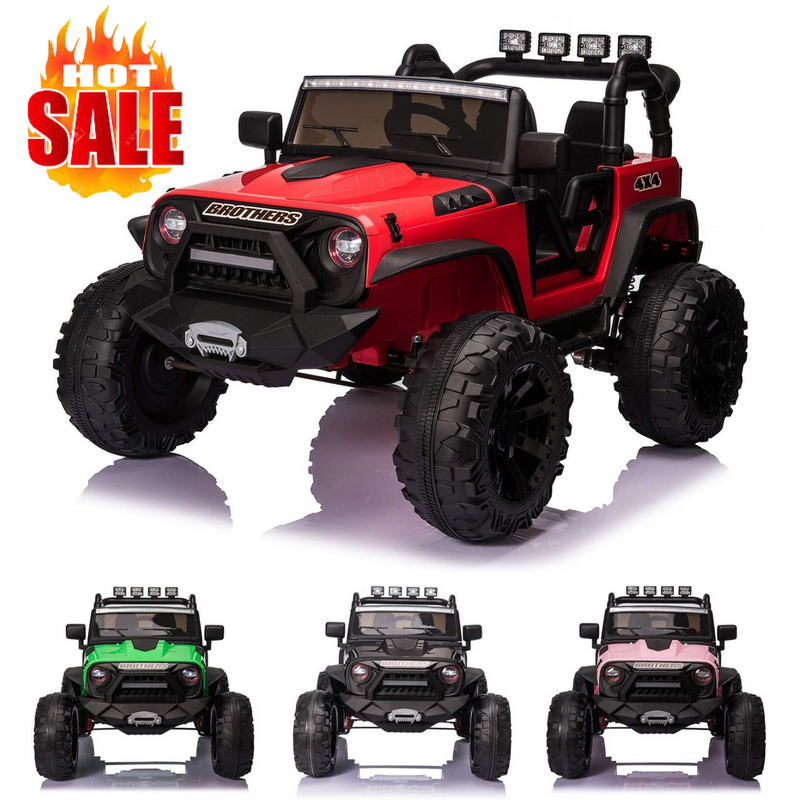 Kid Ride on Toy Car with Remote Control - Electric Truck for Children, Perfect Gift!