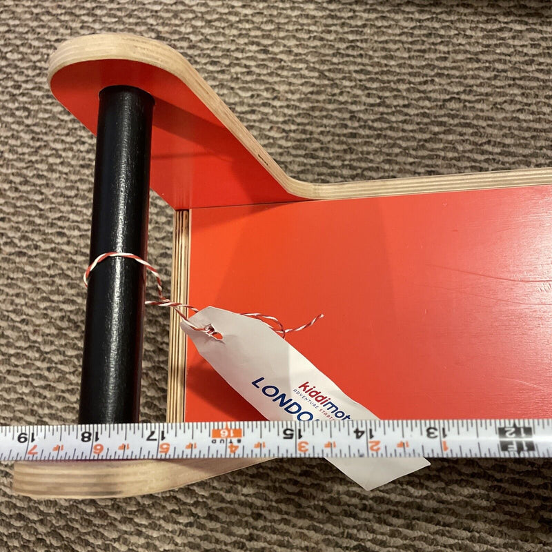 Kiddimoto London Bus Walker and Ride-On Toy for Toddlers (12-24 Months)