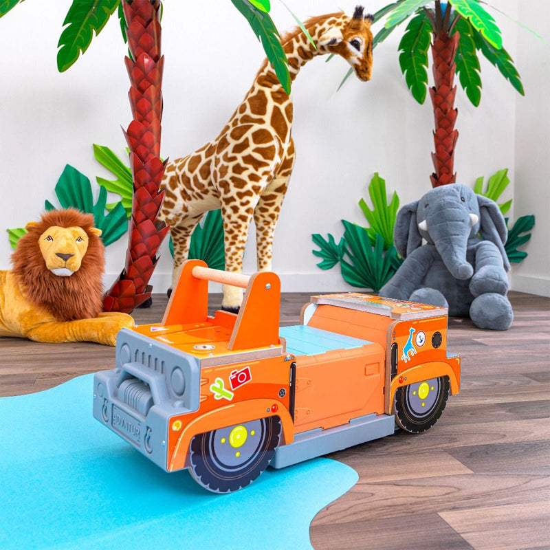 KidKraft Safari Adventure 2-in-1 Playset with Easy Assembly - Perfect for Kids Ages 3-5