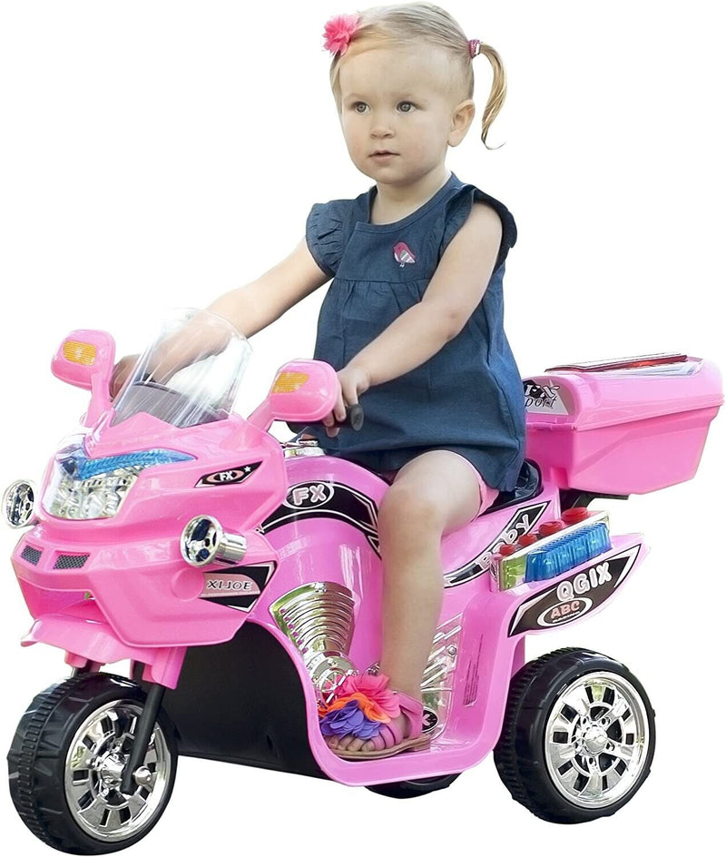 Kid's 3-Wheel Electric Motorbike: Battery-Powered Ride-On Toy