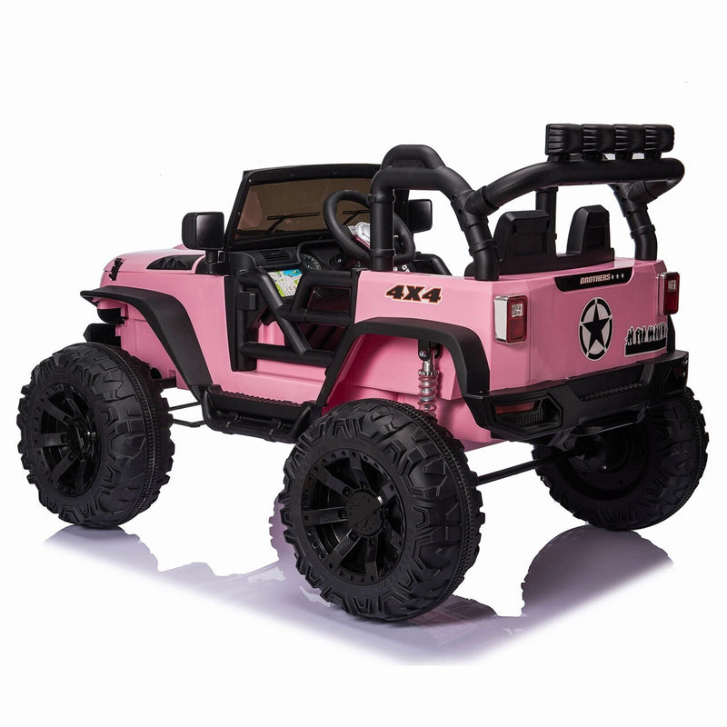 400W Electric Ride-On Truck for Kids with Remote Control and LED Lights - 24V Powered Vehicle