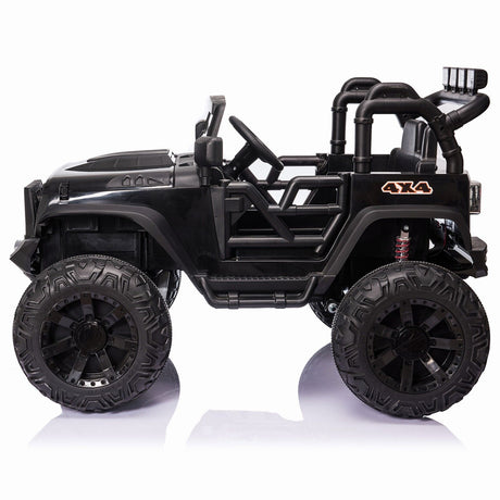 400W Electric Kids Truck JEEP with MP3, LED Lights, and Remote Control - 24V Ride On Car for Kids