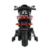 Kid's Electric Motorcycle with LED Lights and Bluetooth - 12V Ride-On Motorbike