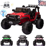 Kids Electric Ride On Car Truck with Remote Control - 24V Battery Powered 2 Seater