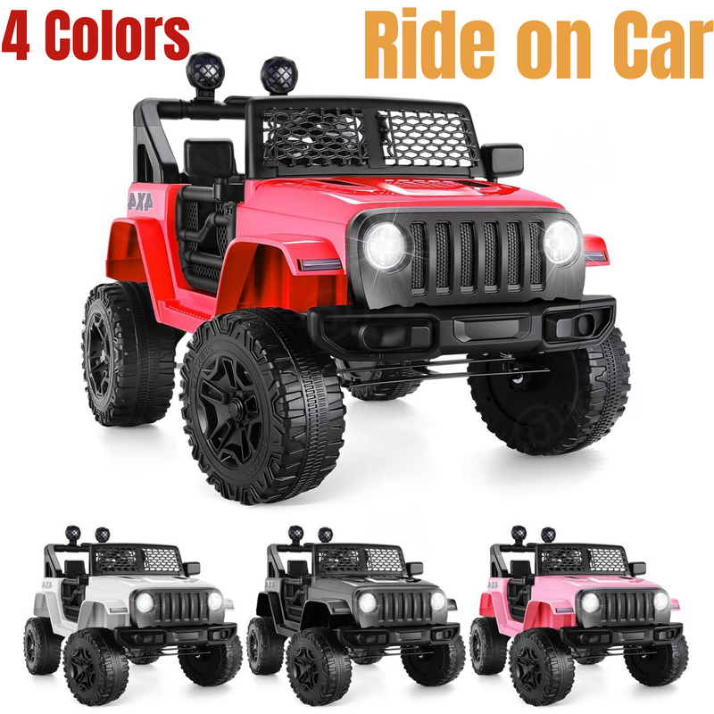Kids Electric Ride-On Car with Remote Control and MP3 Player - 12/24V Children's Truck